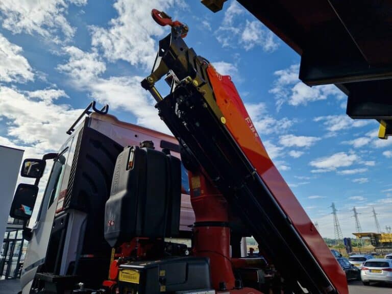 RENAULT C440 BENNE + GRUE