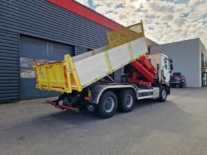 RENAULT C440 BENNE + GRUE