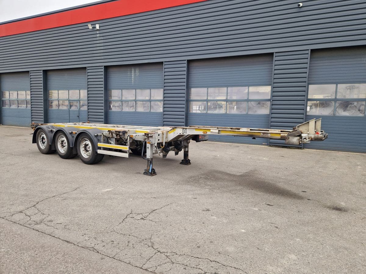 LECITRAILER PORTE CONTAINERS MULTIPOSITIONS