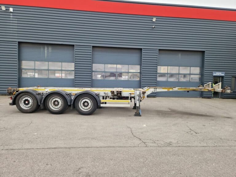 LECITRAILER PORTE CONTAINERS MULTIPOSITIONS