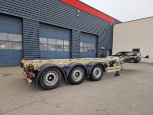 LECITRAILER PORTE CONTAINERS MULTIPOSITIONS