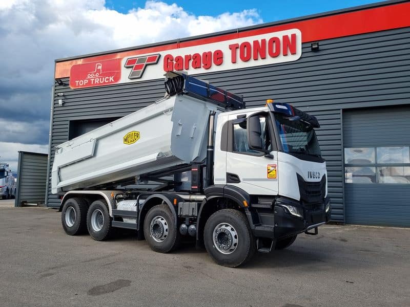 IVECO T-WAY 450 BENNE RONDE / INTARDER