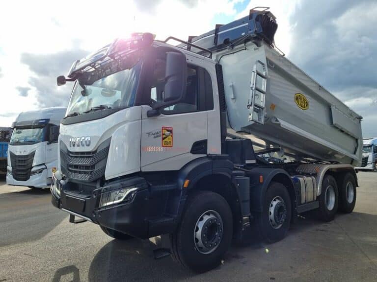 IVECO T-WAY 450 BENNE RONDE / INTARDER