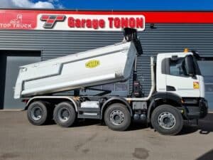 IVECO T-WAY 450 BENNE RONDE / INTARDER