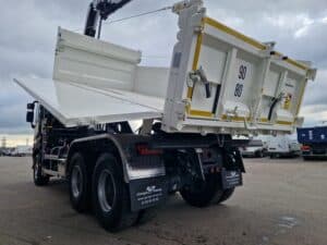 RENAULT K440 Double-Tipper + Crane