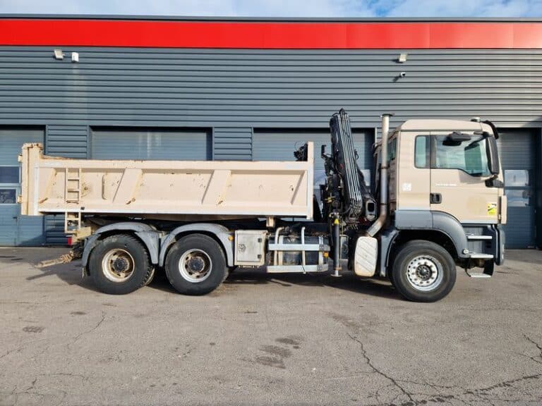 MAN TGS 26.360 Tipper + Crane