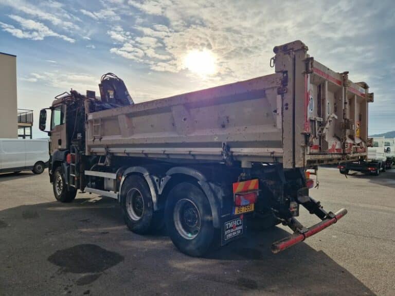 MAN TGS 26.360 Tipper + Crane