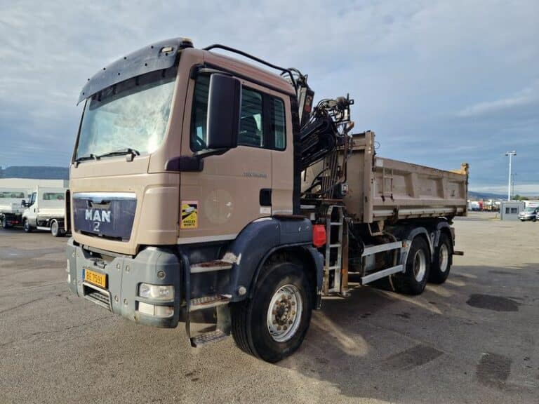MAN TGS 26.360 Tipper + Crane