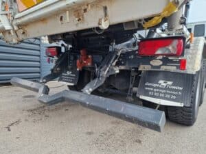 IVECO X-WAY 480 BI-BENNE + GRUE / INTARDER