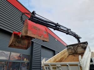 IVECO X-WAY 480 BI-BENNE + GRUE / INTARDER