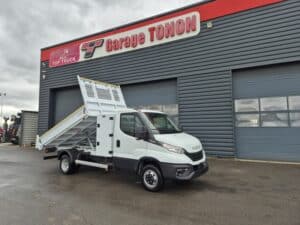 IVECO DAILY 35-180 BVA BENNE + COFFRE