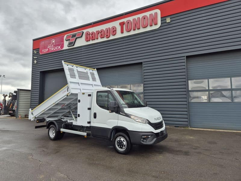 IVECO DAILY 35-180 BVA BENNE + COFFRE