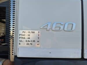 VOLVO FMX 460 BI-BENNE / RETARDER