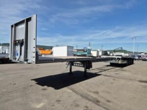 LECITRAILER PLATEAU TWISTLOCKS EXTENSIBLE