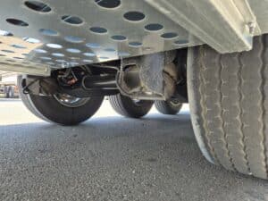 LECITRAILER PLATEAU TWISTLOCKS EXTENSIBLE