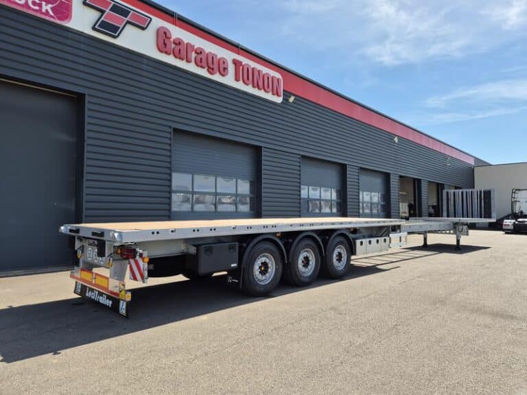 LECITRAILER PLATEAU TWISTLOCKS EXTENSIBLE