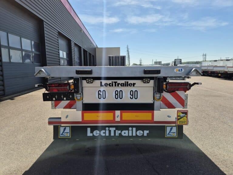 LECITRAILER PLATEAU TWISTLOCKS EXTENSIBLE