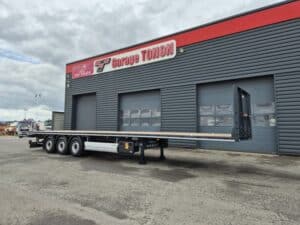 LECITRAILER PLATEAU TWISTLOCKS