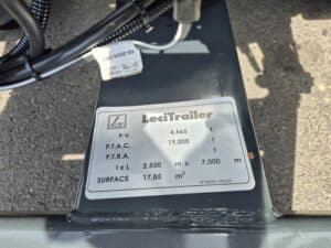 LECITRAILER PORTE CAISSON