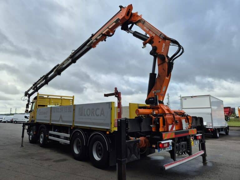 VOLVO FMX 460 PLATEAU + GRUE