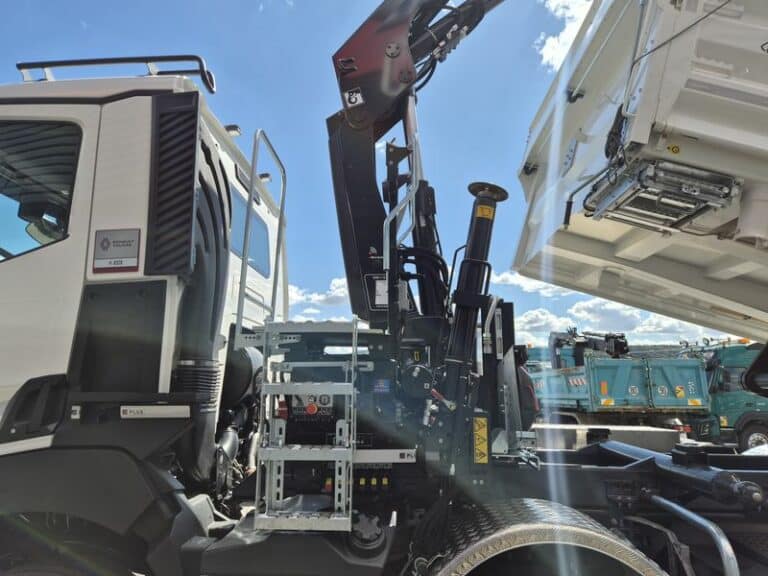 RENAULT K520 BI-BENNE + GRUE