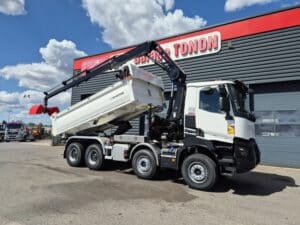 RENAULT K520 BI-BENNE + GRUE
