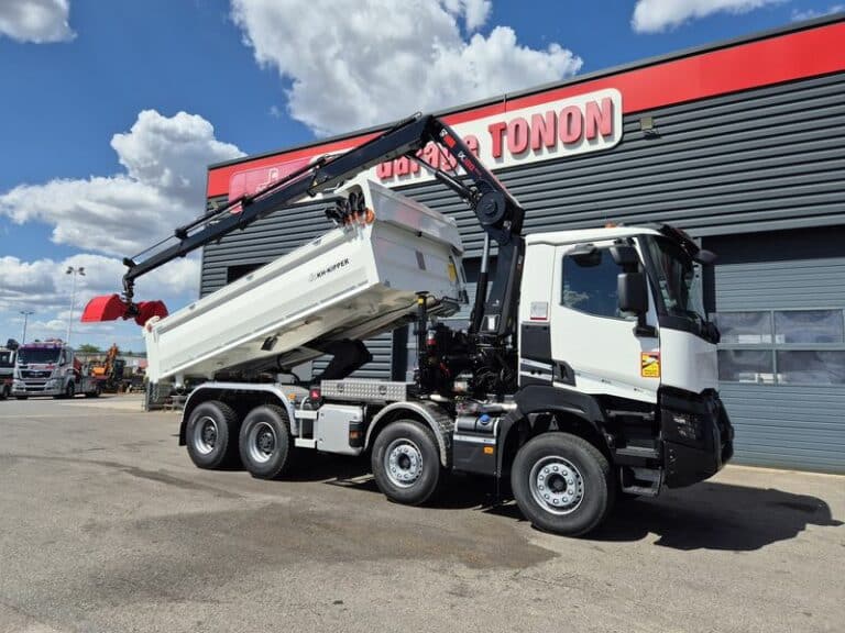 RENAULT K520 BI-BENNE + GRUE