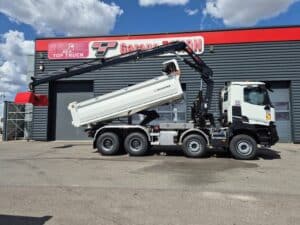 RENAULT K520 BI-BENNE + GRUE