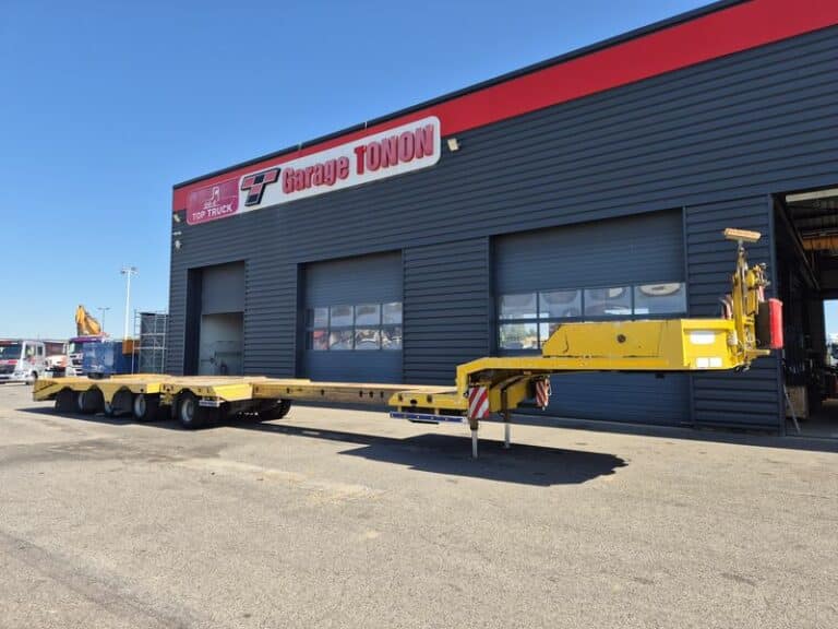 TRAX PORTE ENGINS 4 ESSIEUX EXTENSIBLE