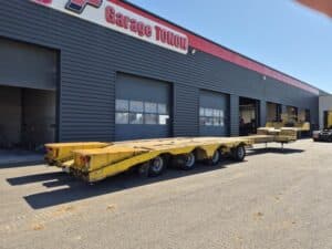 TRAX PORTE ENGINS 4 ESSIEUX EXTENSIBLE