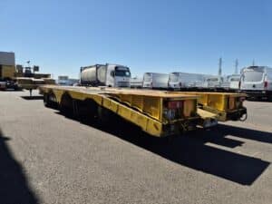 TRAX PORTE ENGINS 4 ESSIEUX EXTENSIBLE