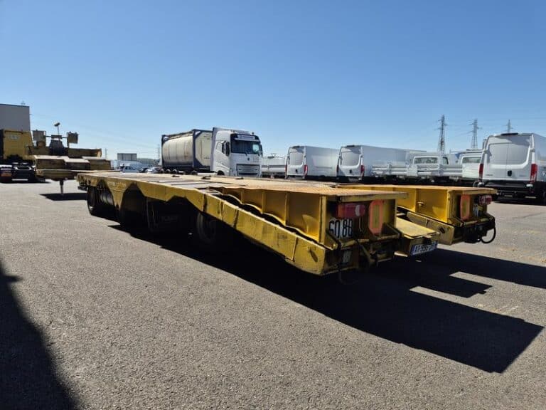 TRAX PORTE ENGINS 4 ESSIEUX EXTENSIBLE