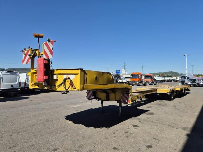 TRAX PORTE ENGINS 4 ESSIEUX EXTENSIBLE