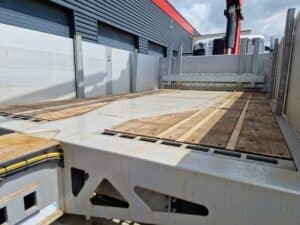 MAN TGS 33.510 + FAYMONVILLE PLATEAU RIDELLES EXTENSIBLE