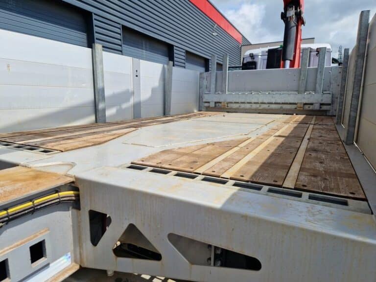 MAN TGS 33.510 + FAYMONVILLE PLATEAU RIDELLES EXTENSIBLE