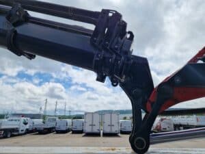 MAN TGS 33.510 + FAYMONVILLE PLATEAU RIDELLES EXTENSIBLE