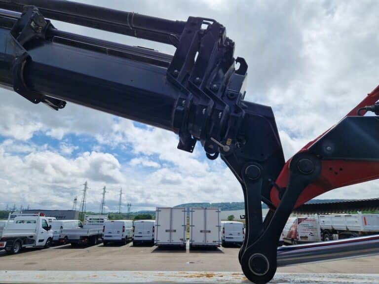 MAN TGS 33.510 + FAYMONVILLE PLATEAU RIDELLES EXTENSIBLE