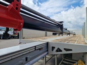 MAN TGS 33.510 + FAYMONVILLE PLATEAU RIDELLES EXTENSIBLE